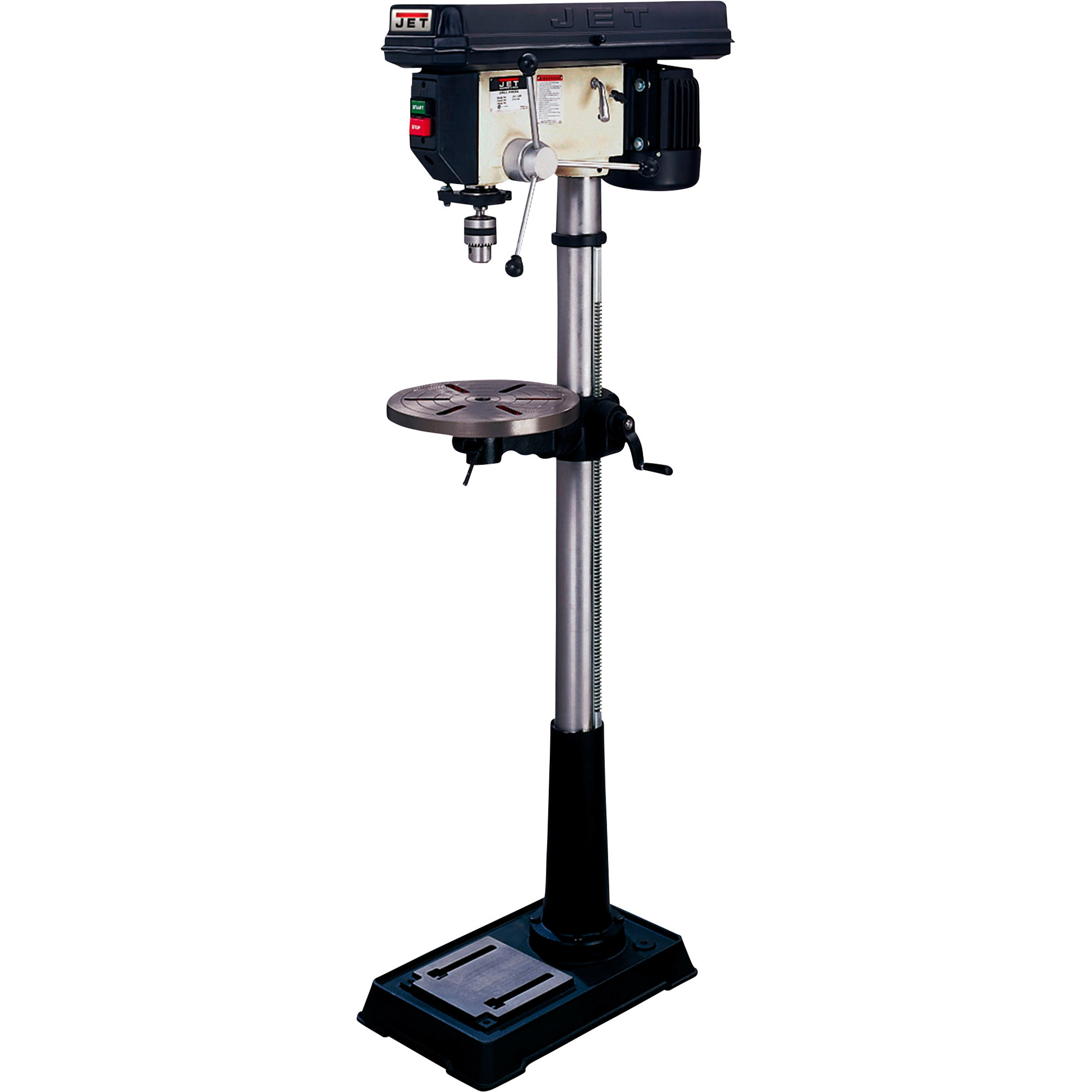 JET Floor Drill Press, 16 Speed, 5/8in., 3/4 HP, 115/230V, Model# JDP-17MF